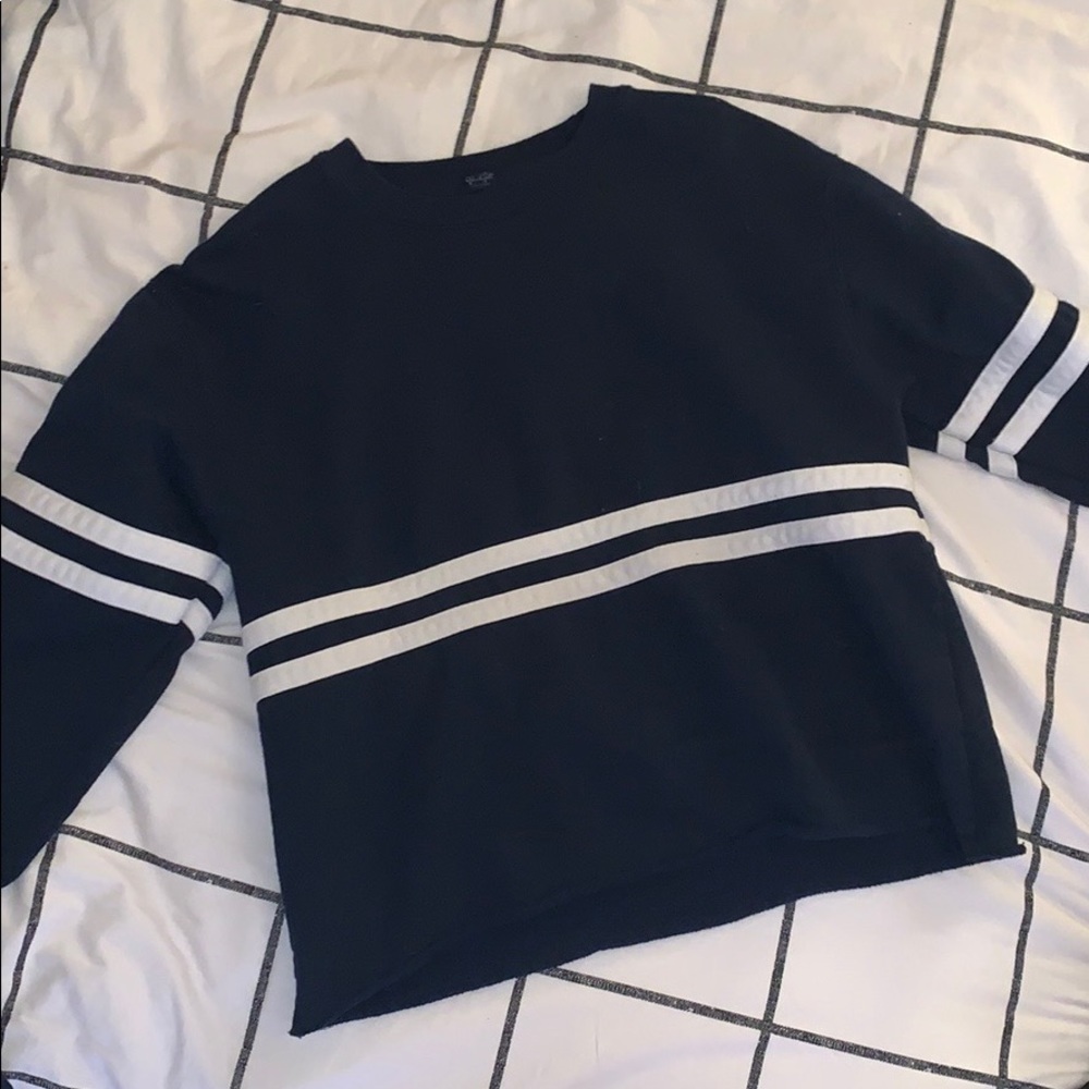 Navy Crew neck